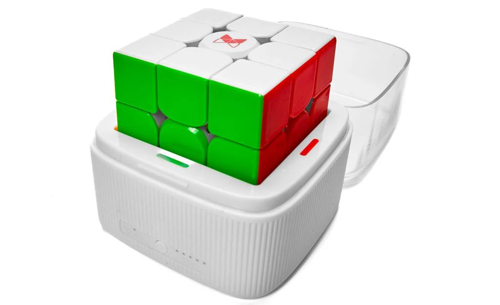 X-Man Tornado V4 AI 3x3 (Magnetic, UV Coated) + Charging Case - Bluetooth Smart Cube - Image 6