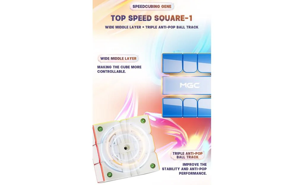 YJ MGC Square-1 V2 (Magnetic, UV Coated) - Image 19