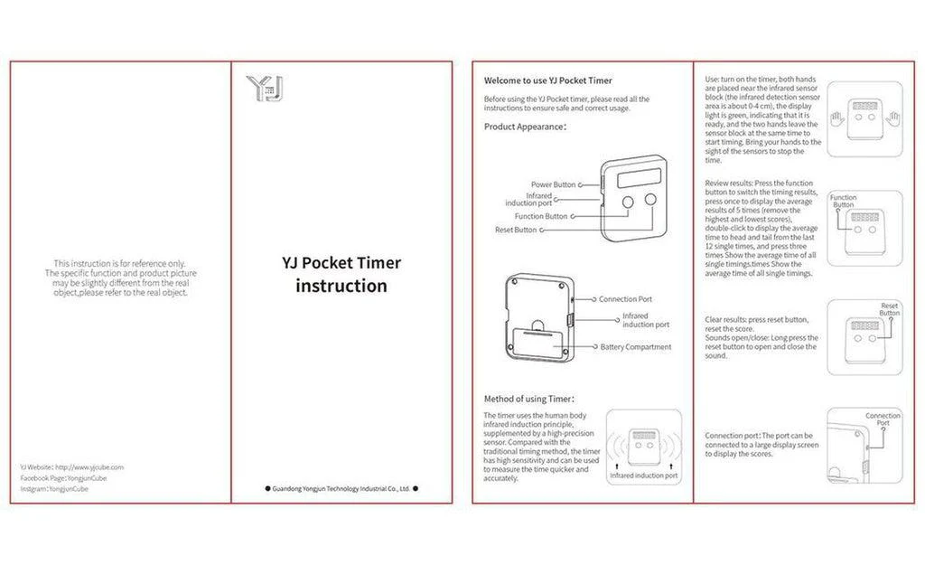 YJ Pocket Cube Timer - Image 6