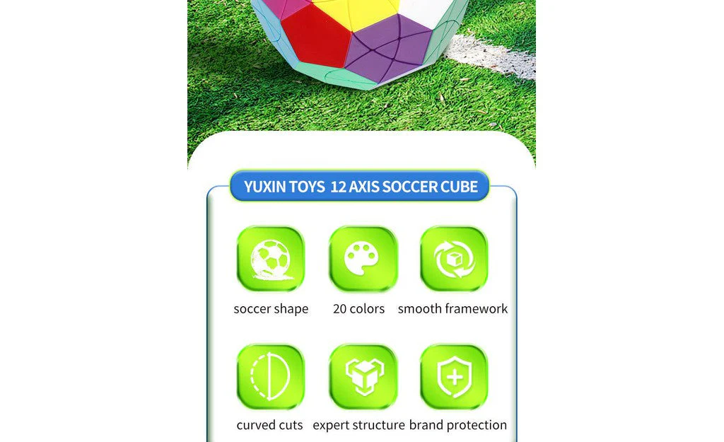 YuXin 12-Axis Soccer Megaminx - Image 4