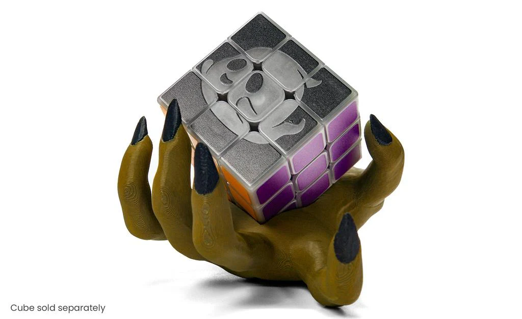 Zombie Hand Rubik's Cube Display - Wall Mounted